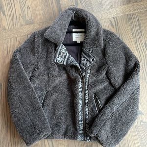 Anthropologie Dylan Faux fur Teddy Coat